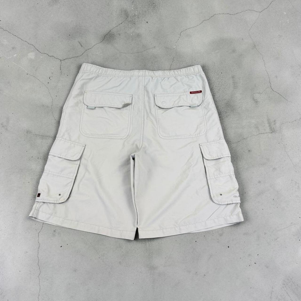 Quiksilver 2003 surf event surfwear Y2K swim board shorts