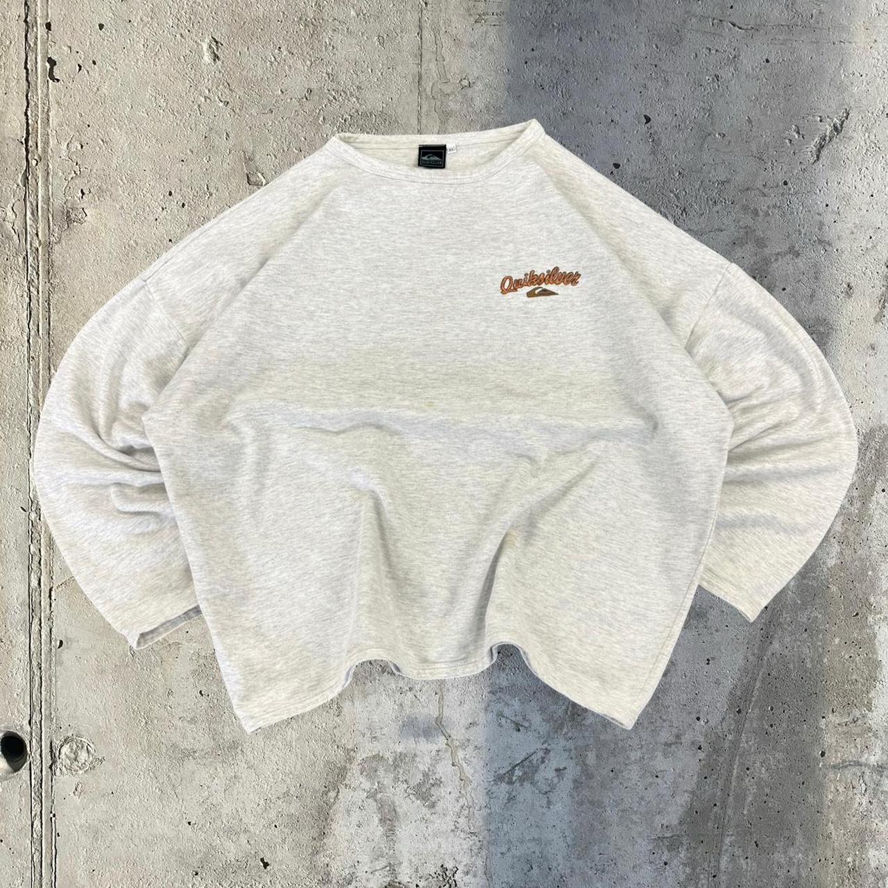 Rare Quiksilver Vintage 90s Surfwear hiphop big print streetwear surf sweatshirt
