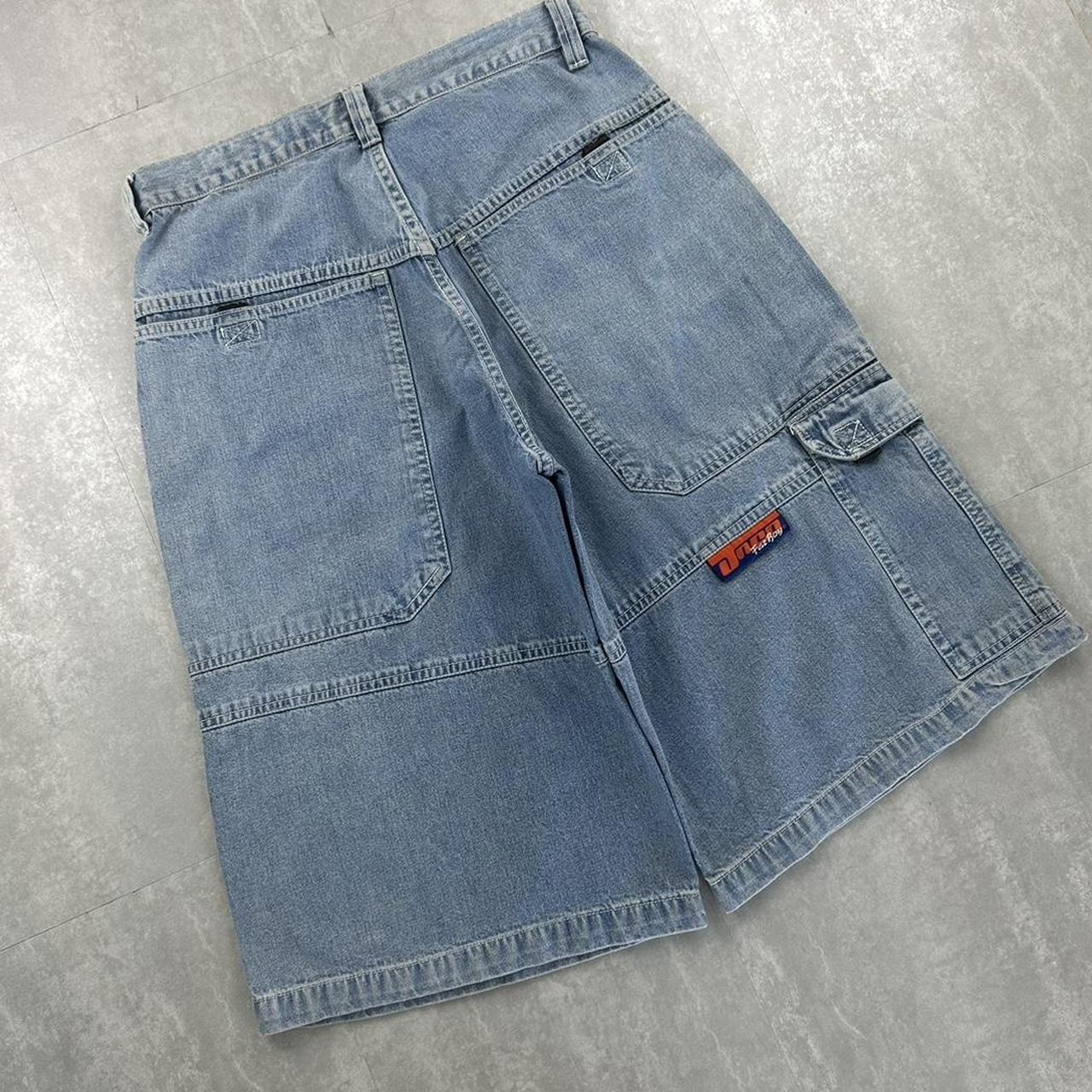 JNCO 2000s spellout carpenter style jorts