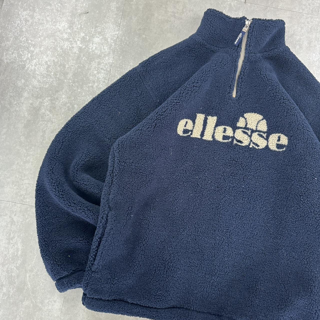 Rare Ellesse 90s/2000s surf/snowboard 1/4 zip Sherpa fleece