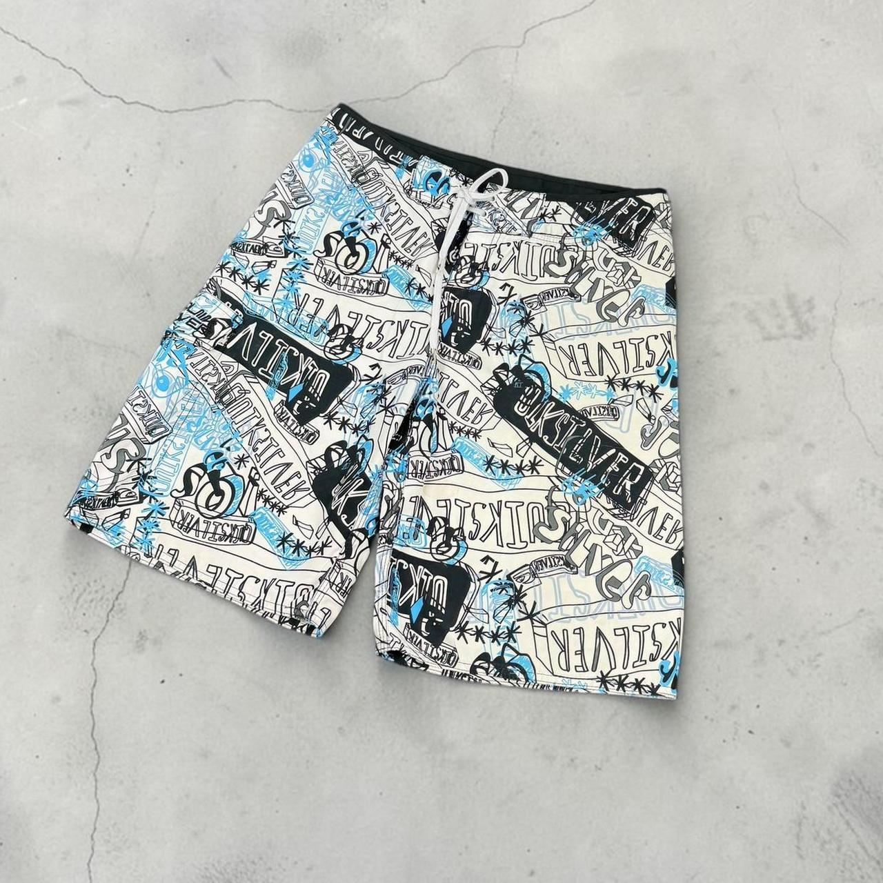Quiksilver surfer vintage Y2K Surfwear beach swim board shorts