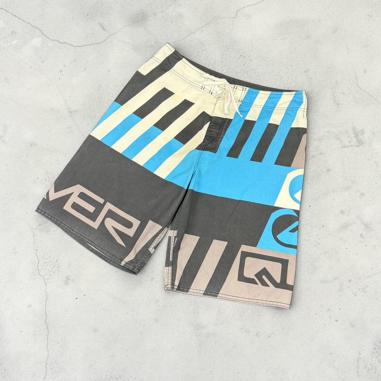 Quiksilver vintage Y2K Surfwear beach swim board shorts