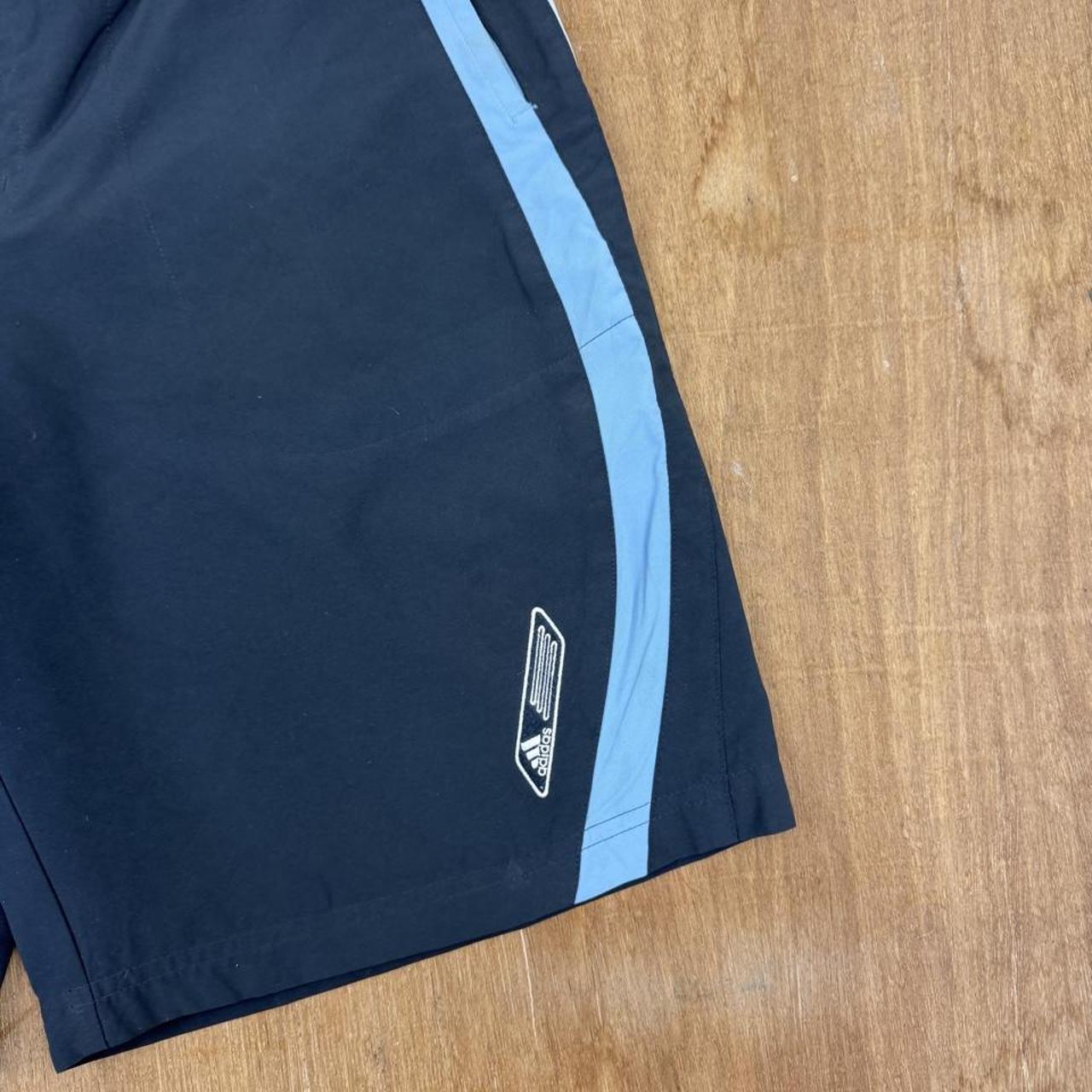 Adidas Y2K sportswear swim shorts
