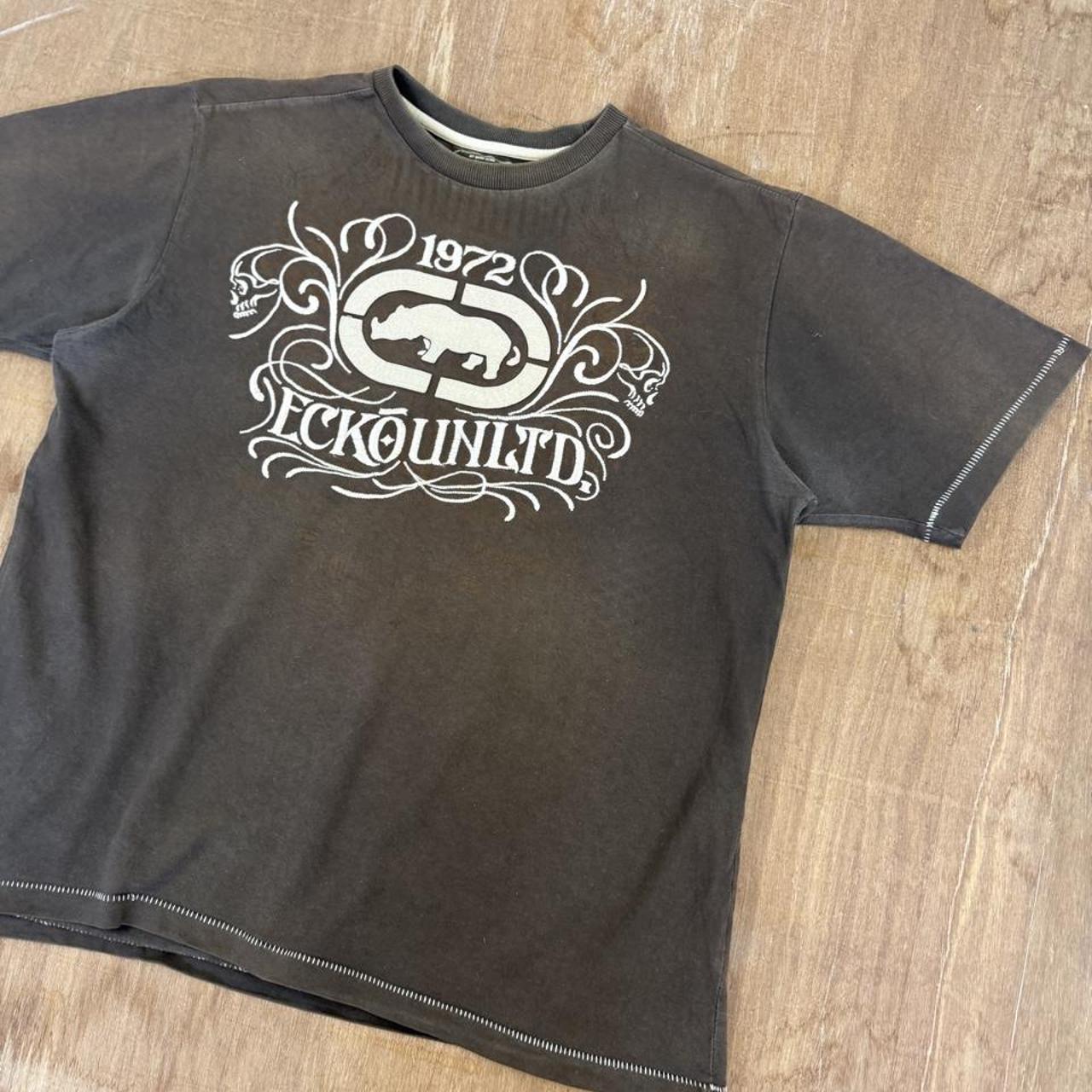 Ecko unltd brown Vintage Y2K T-Shirt