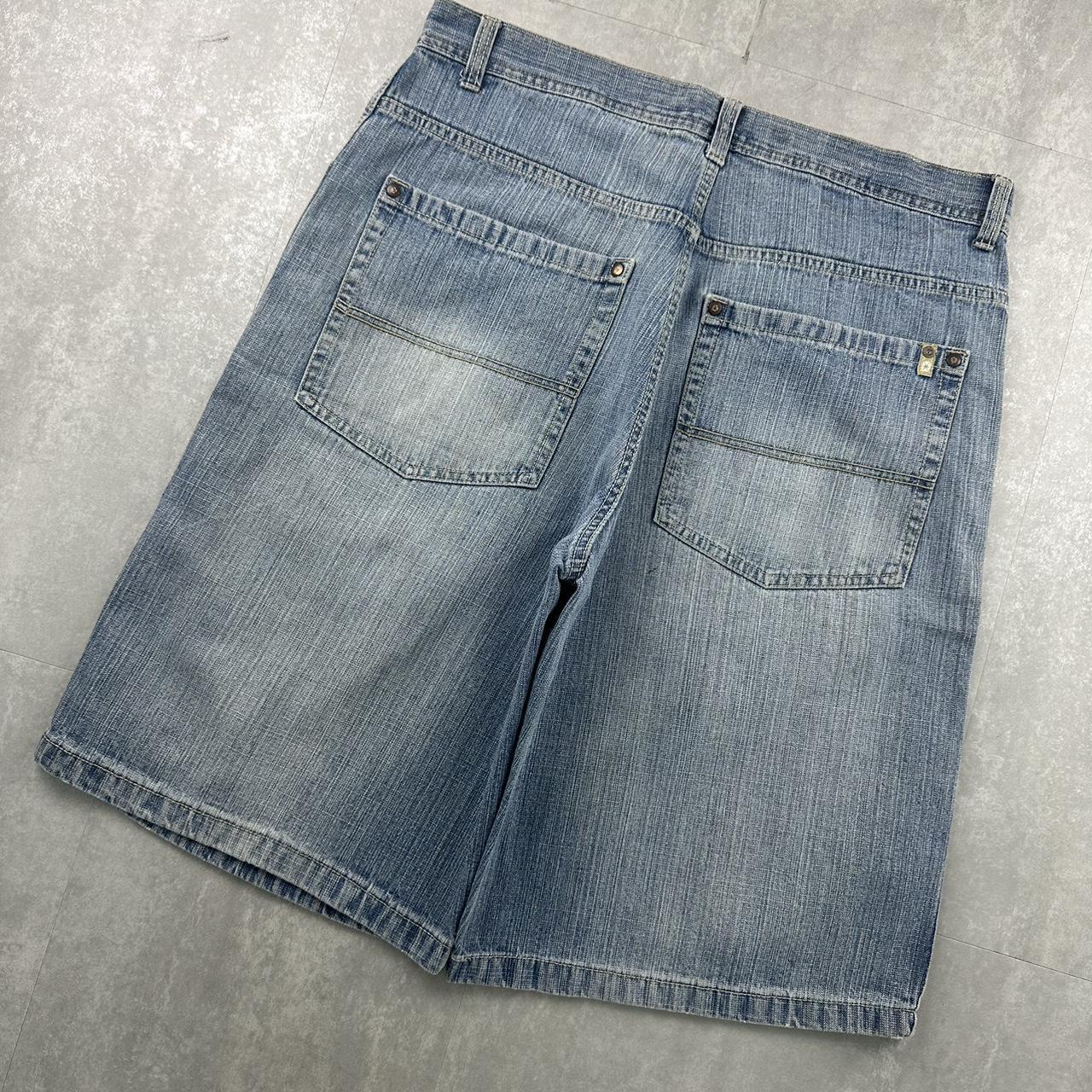 Southpole 2000s spellout carpenter style jorts