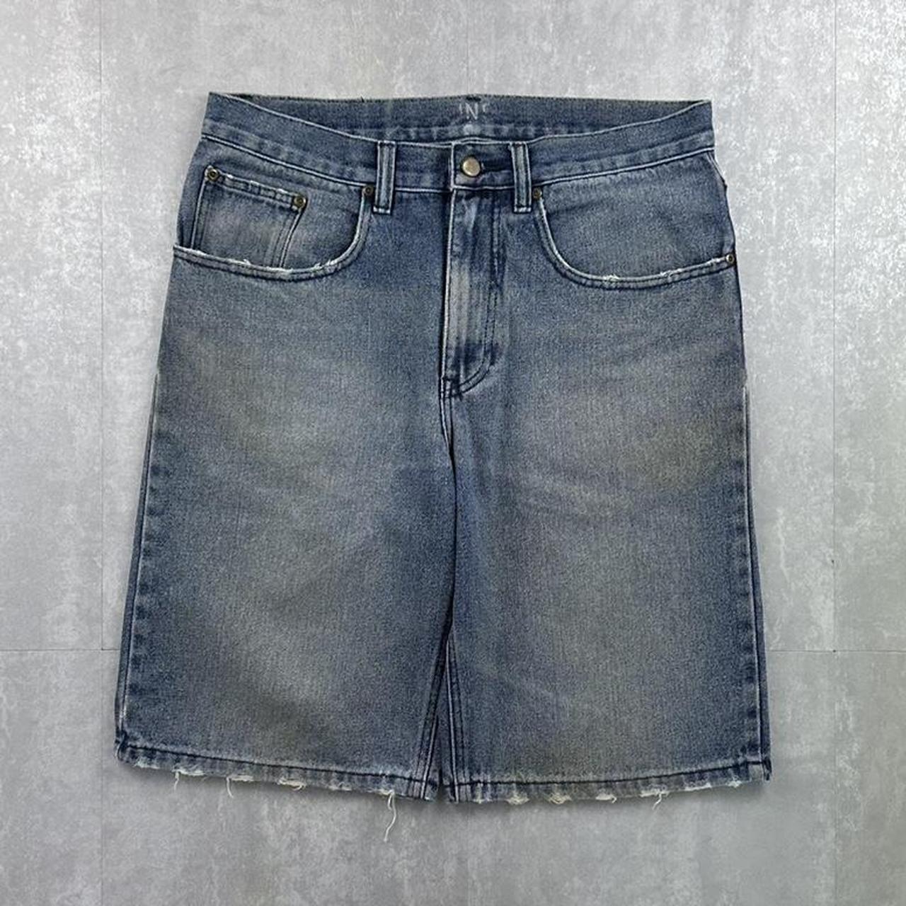 Nine Japanese style 2000s spellout carpenter style skate jorts