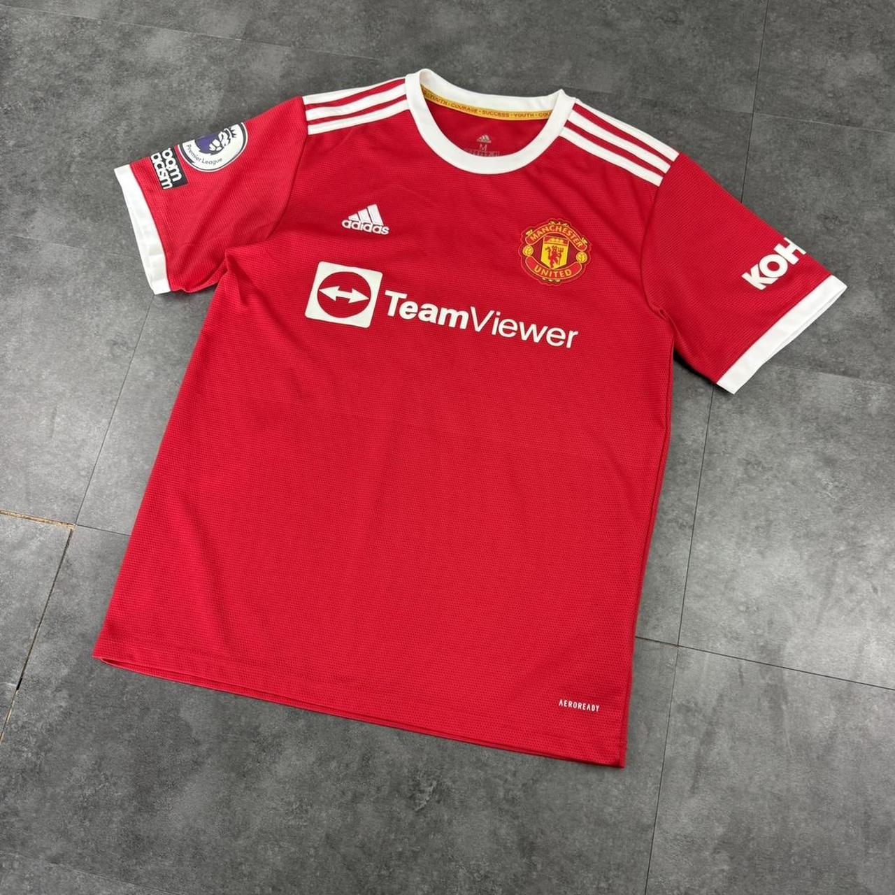 Manchester United Ronaldo 2021-22 home kit football jersey
