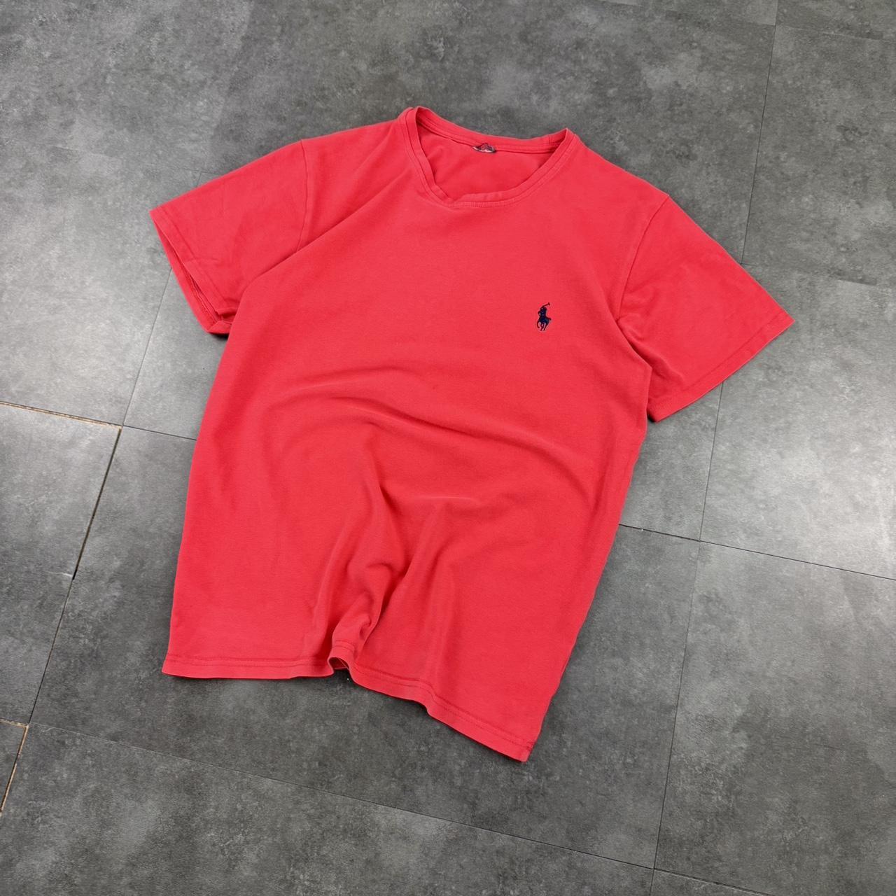 Polo Ralph Lauren 2000s mini logo embroidered print T shirt