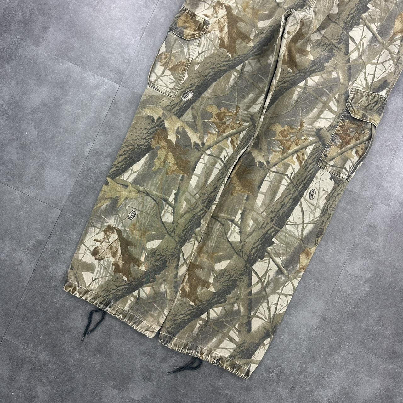 Realtree camo Mossy oak 2000s dungaree workwear cargo trousers