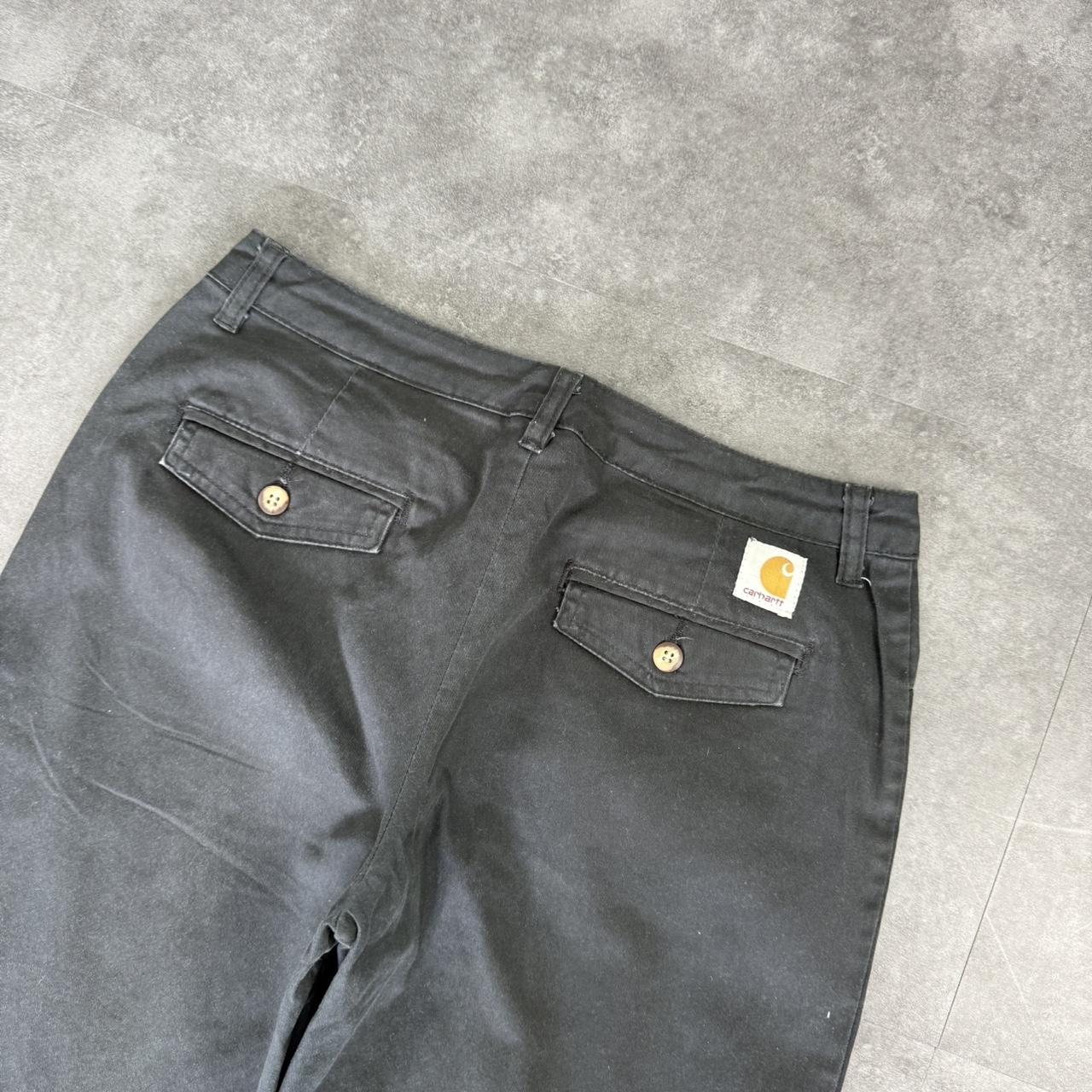 Carhartt 2000s dungaree workwear comfort fit cargo shorts