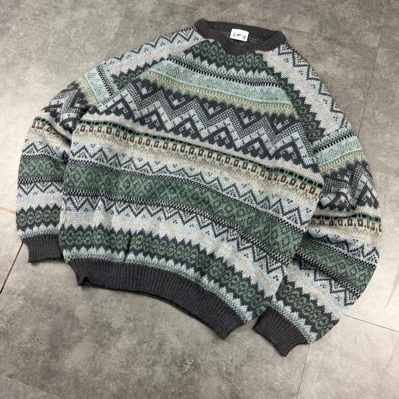 Vintage 90s chunky knit fisherman’s jumper