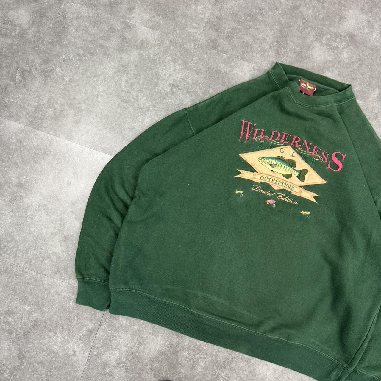 Vintage Lost Creak 90s wilderness embroidered sweatshirt