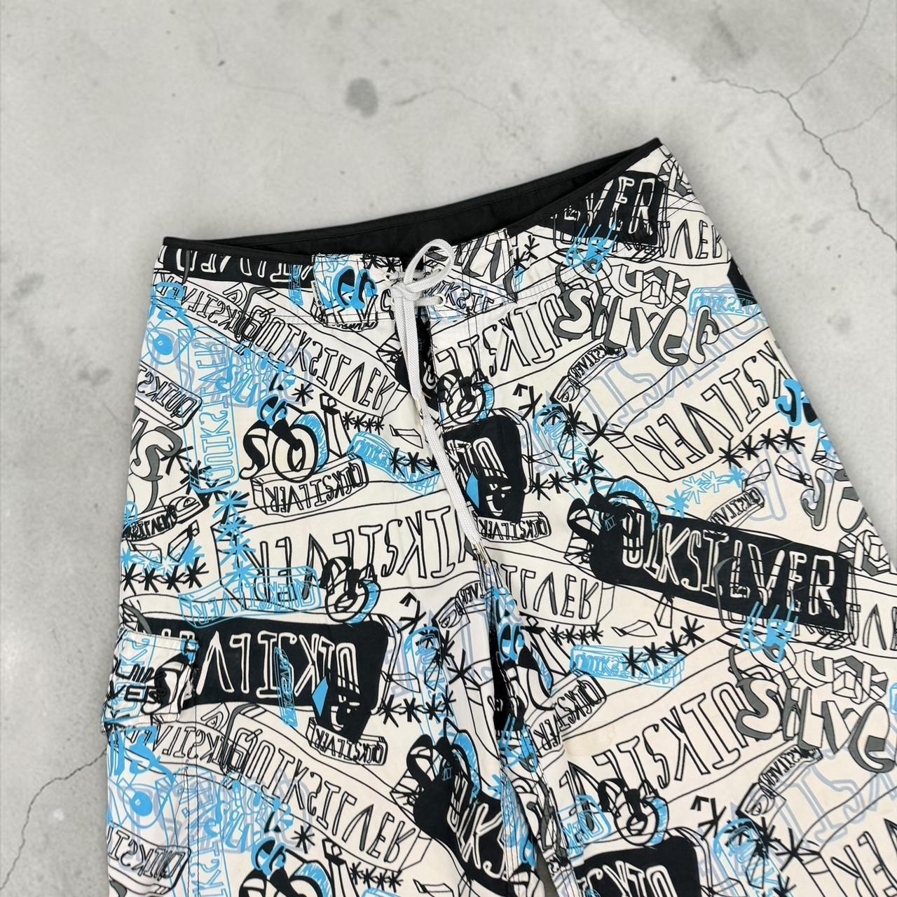 Quiksilver surfer vintage Y2K Surfwear beach swim board shorts