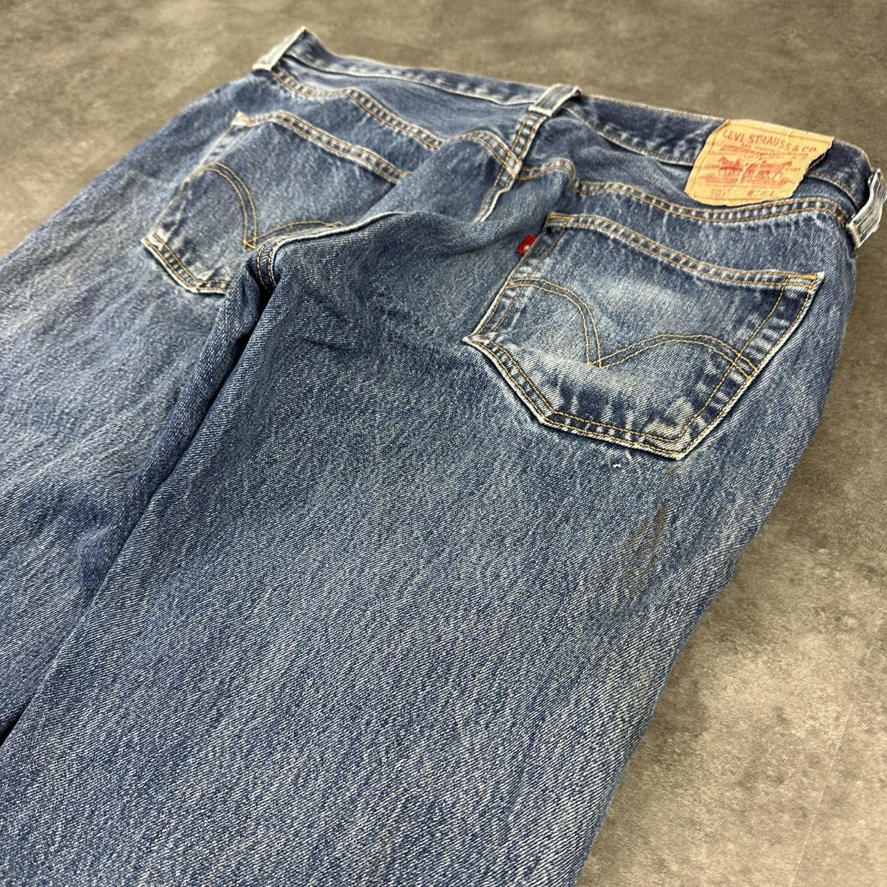 Levi’s 501 straight relaxed fit baggy jeans