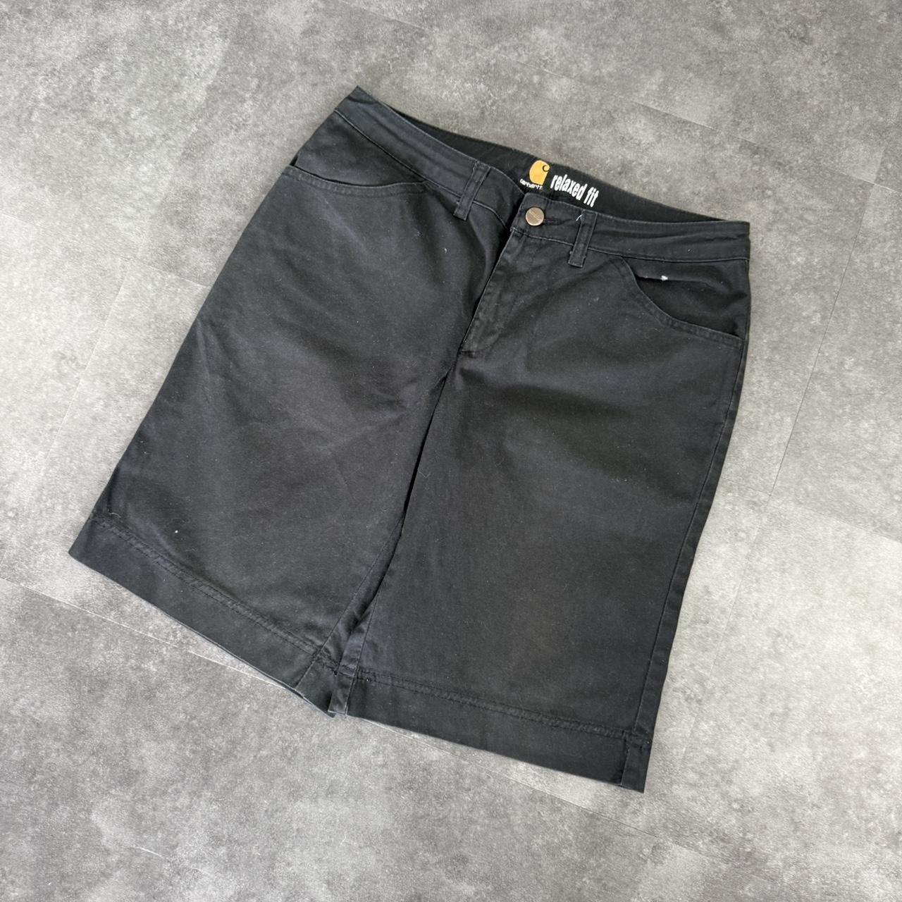 Carhartt 2000s dungaree workwear comfort fit cargo shorts