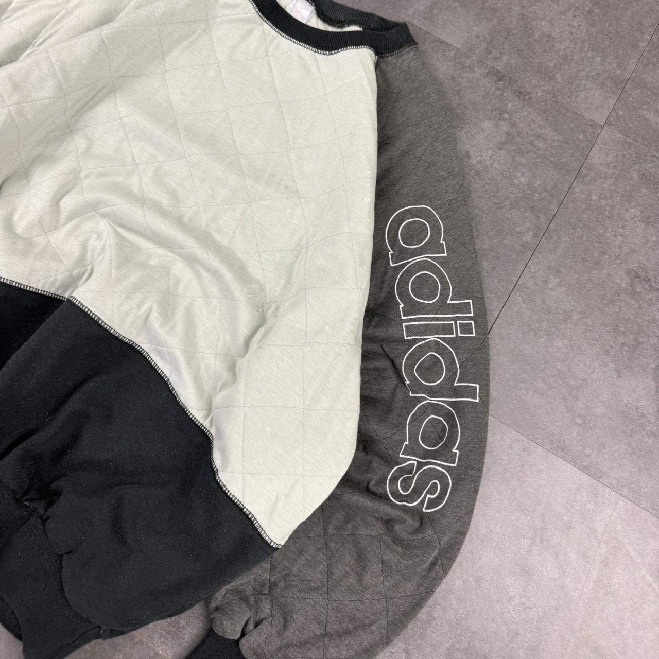 Vintage adidas ventex 90s German sportwear big Logo print sweatshirt