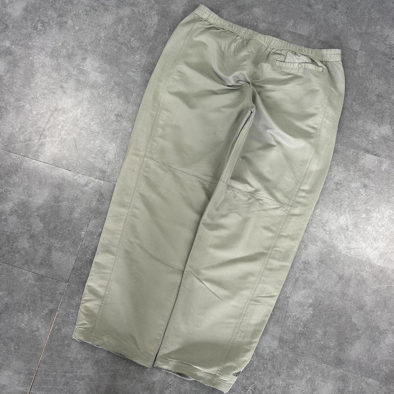 Adidas 2000s baggy vintage sportswear adjustable track pants