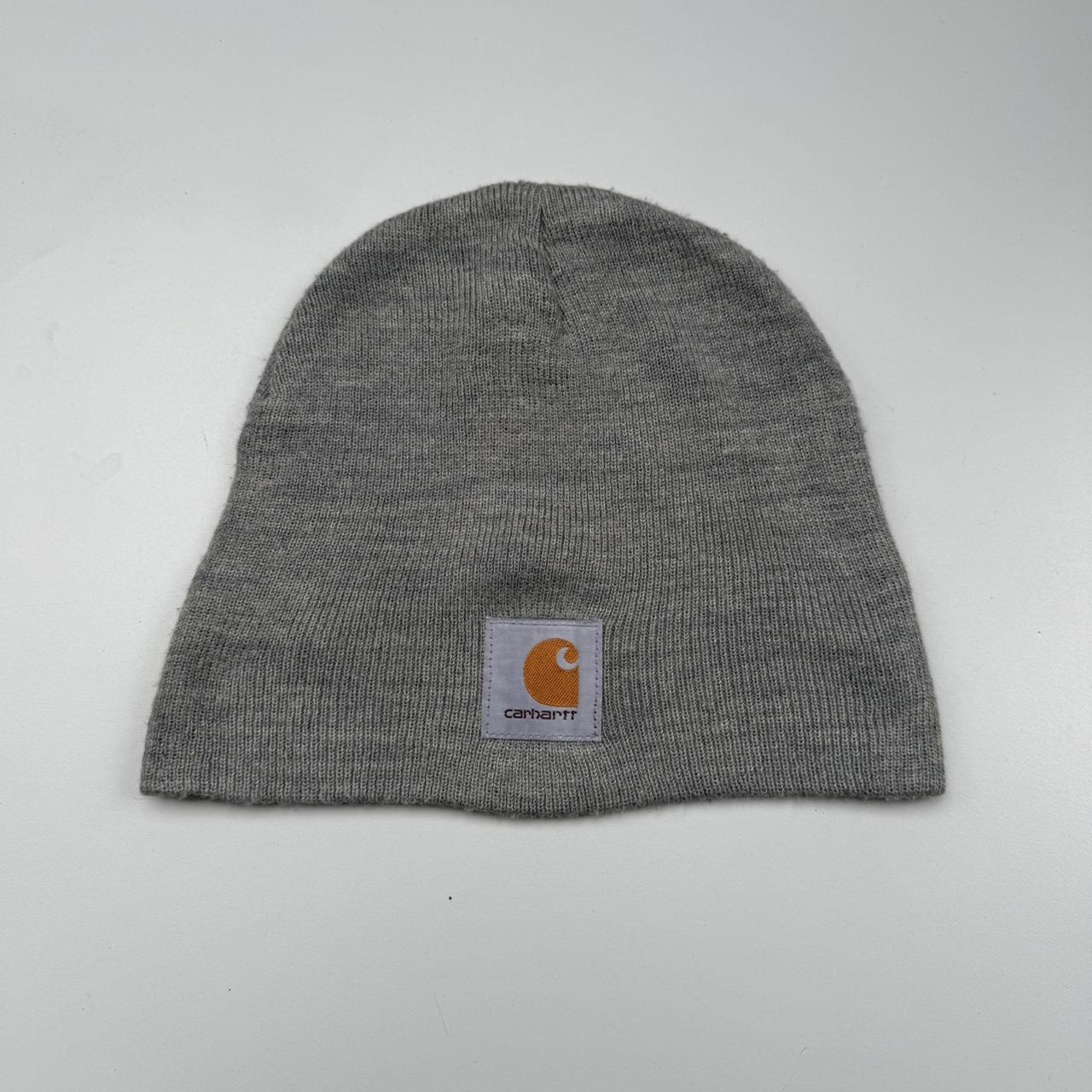 Carhartt 2000s vintage workwear Skater embroidered logo beanie hat