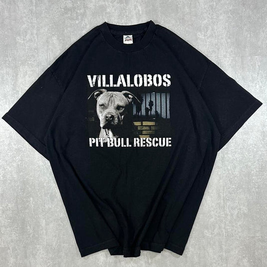 2000s Villalobos Pitbull Rescue shirt