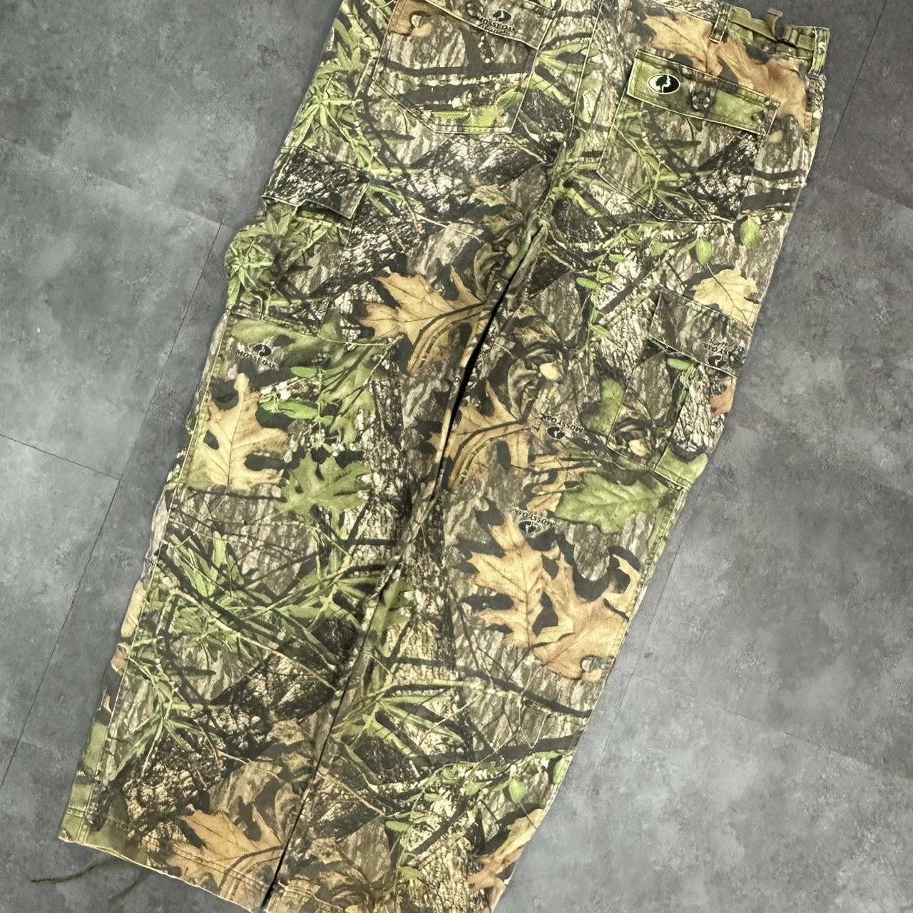 Realtree camo Mossy oak 2000s dungaree workwear cargo trousers