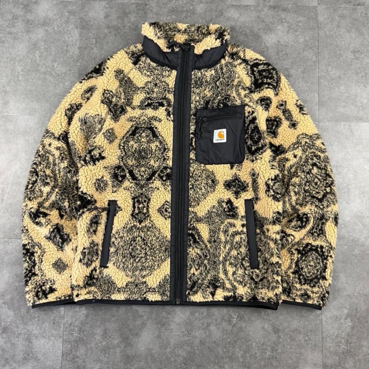 Carhartt WIP Prentis Liner fleece zip up Y2K style jacket