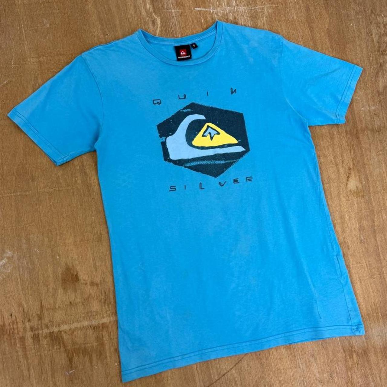 Quiksilver Surfwear blue Y2K T-Shirt