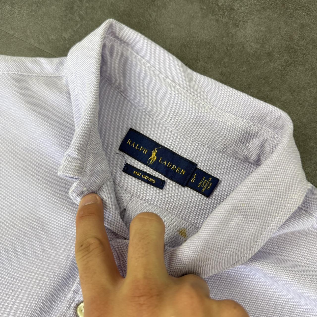 Polo Ralph Lauren 2000’s USA embroidered lilac polo shirt