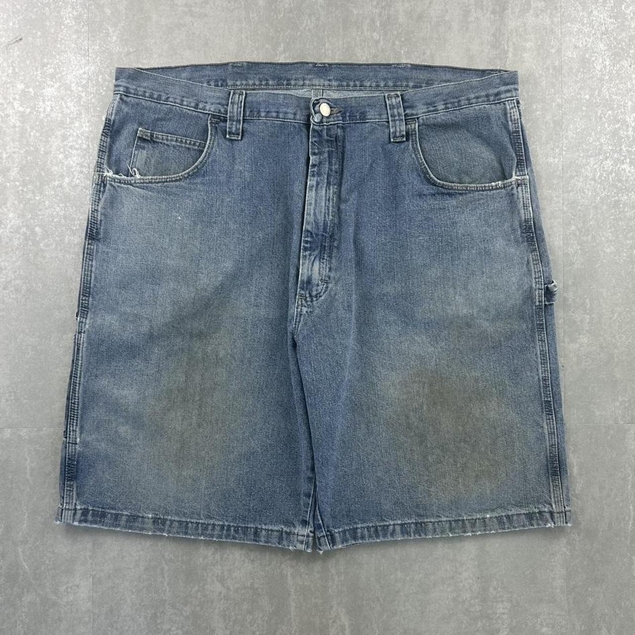 Wrangler 2000s spellout carpenter fit skate jorts