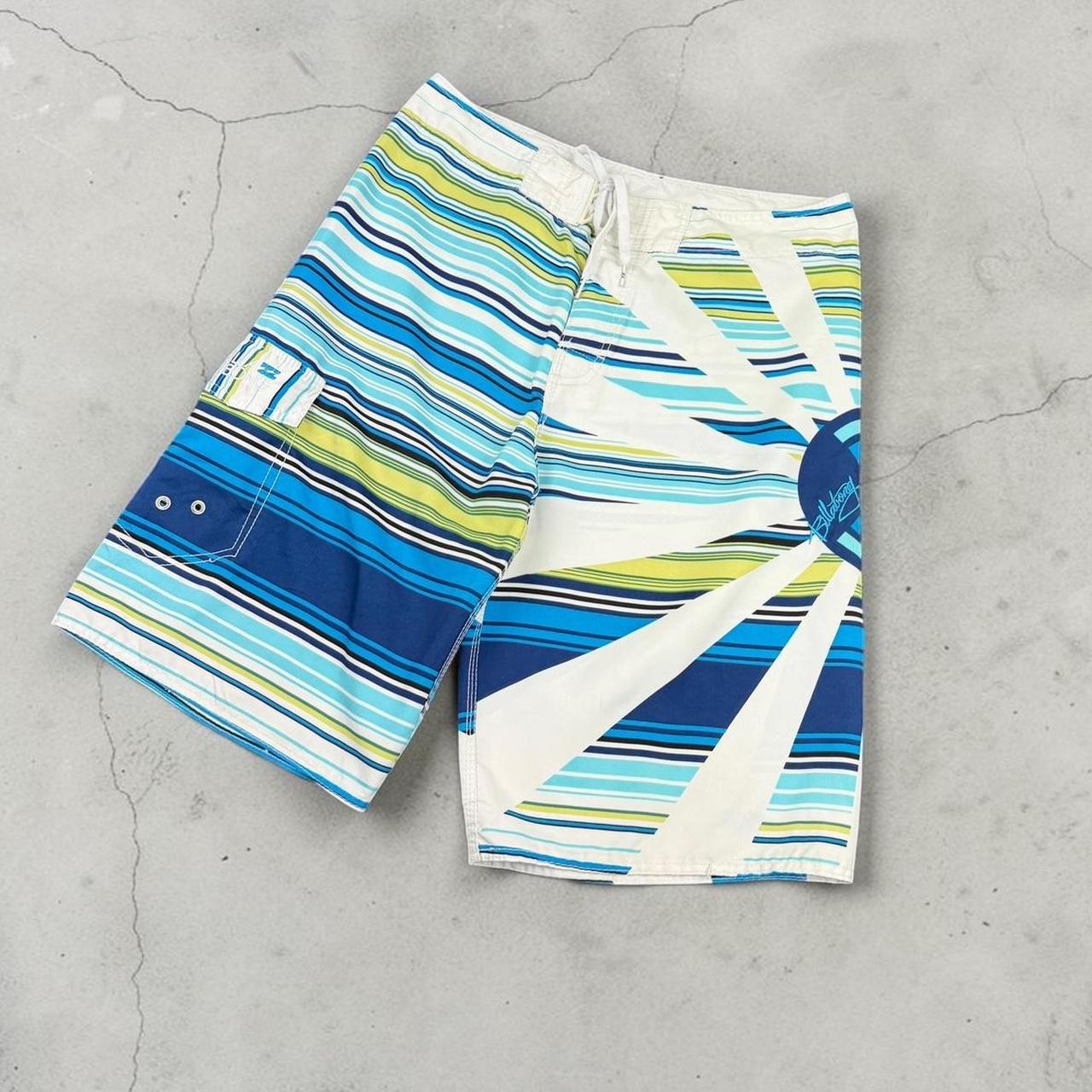 Billabong Vintage Y2K Surfwear check board shorts cargo shorts