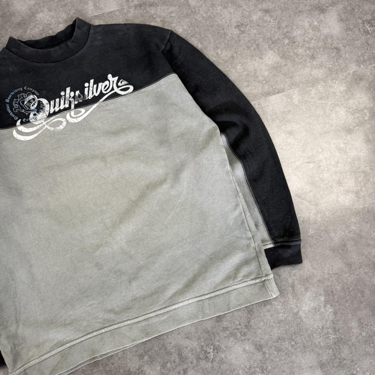 Vintage 2000s Quiksilver Spellout print surfwear Surfer Sweatshirt