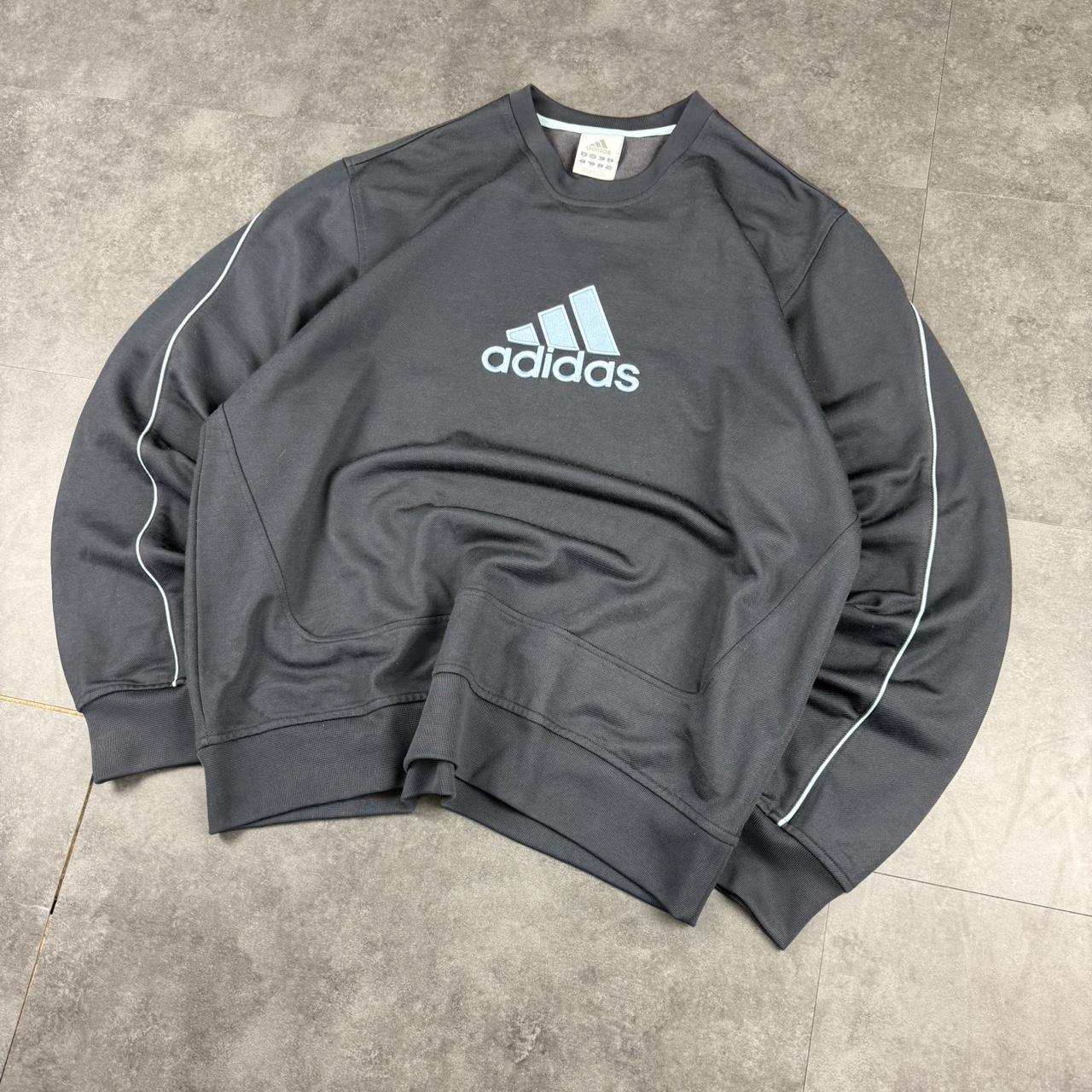 Vintage Adidas 90s spellout embroidered big spellout sweatshirt