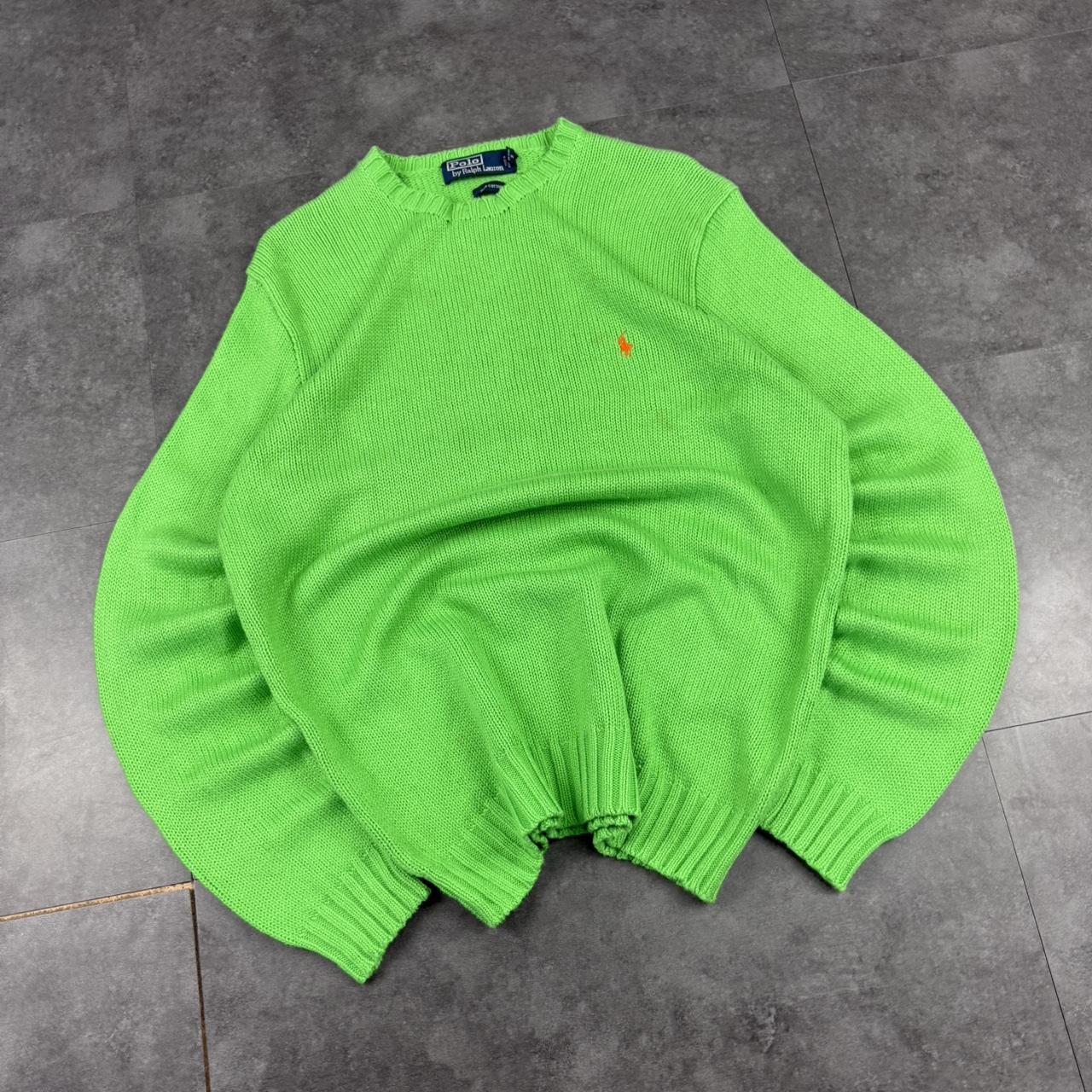 Polo Ralph Lauren 90s chunky knit heavyweight fisherman’s jumper