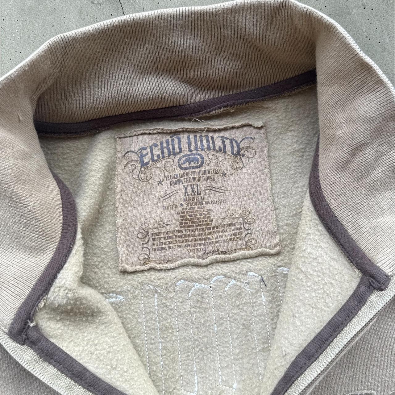 Ecko unltd vintage Y2K skater 2000s spellout zip sweatshirt