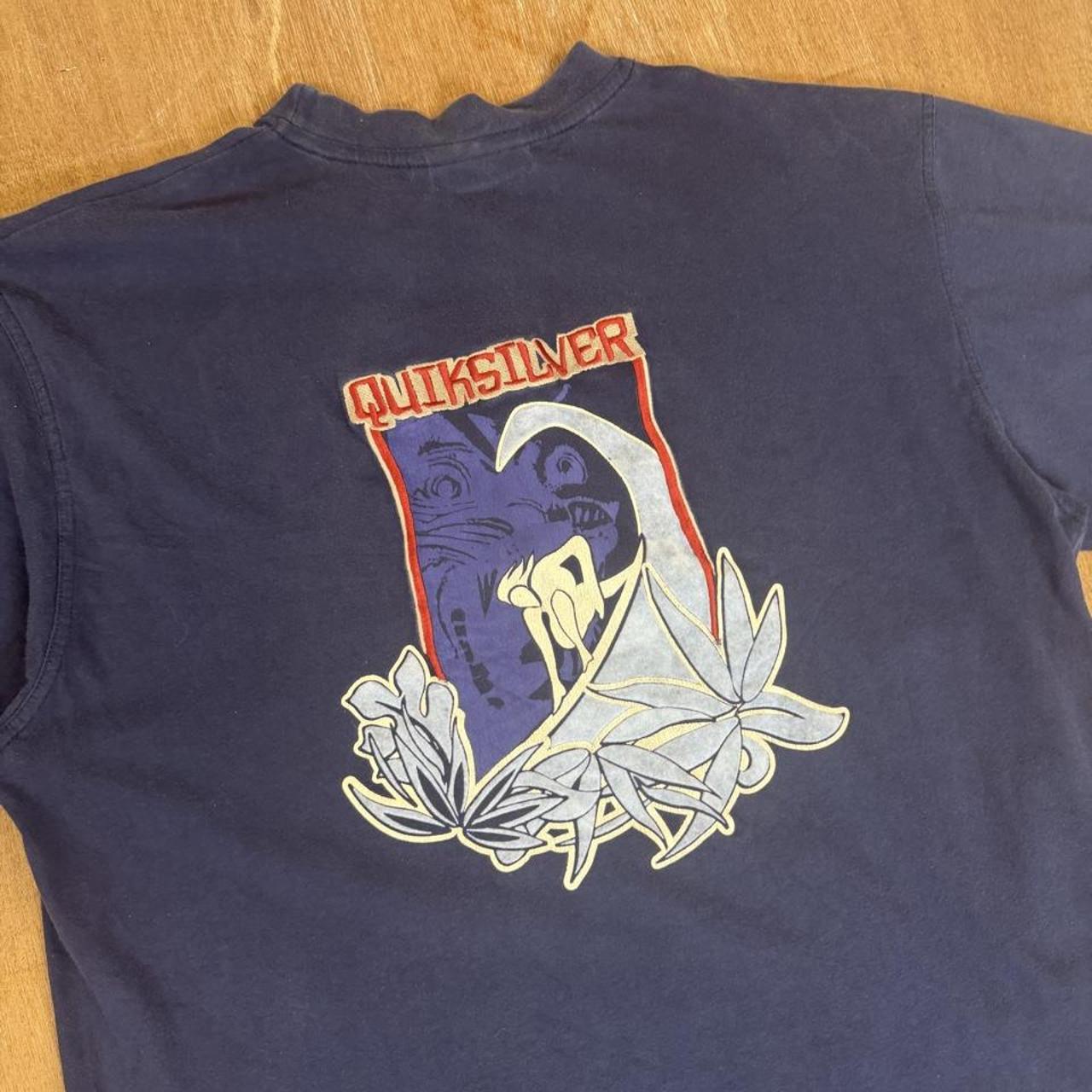 Quiksilver Vintage Y2K back print T-Shirt