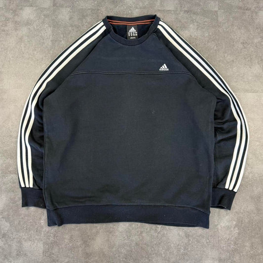 Vintage 2000s Adidas Spellout Three stripe big logo Sweatshirt