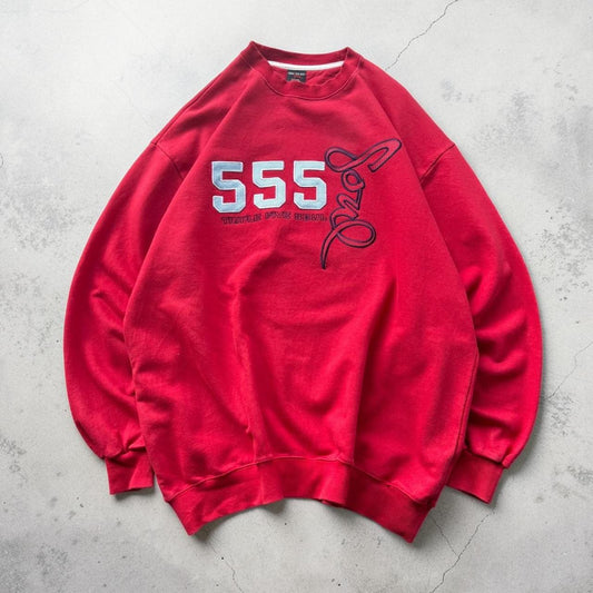 Triple Five NYC Vintage Y2K Hiphop 2000s spellout sweatshirt