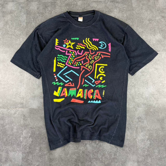 Vintage Jamaica print 90s Single Stitch Graphic print T-Shirt