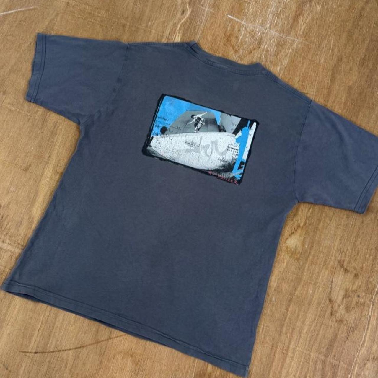 Quiksilver Surfwear grey Y2K T-Shirt