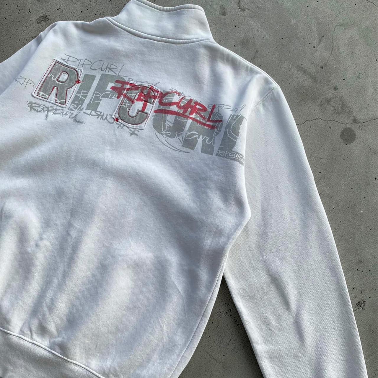 Rip Curl Vintage Y2K Surfwear 2000s mock neck zip up