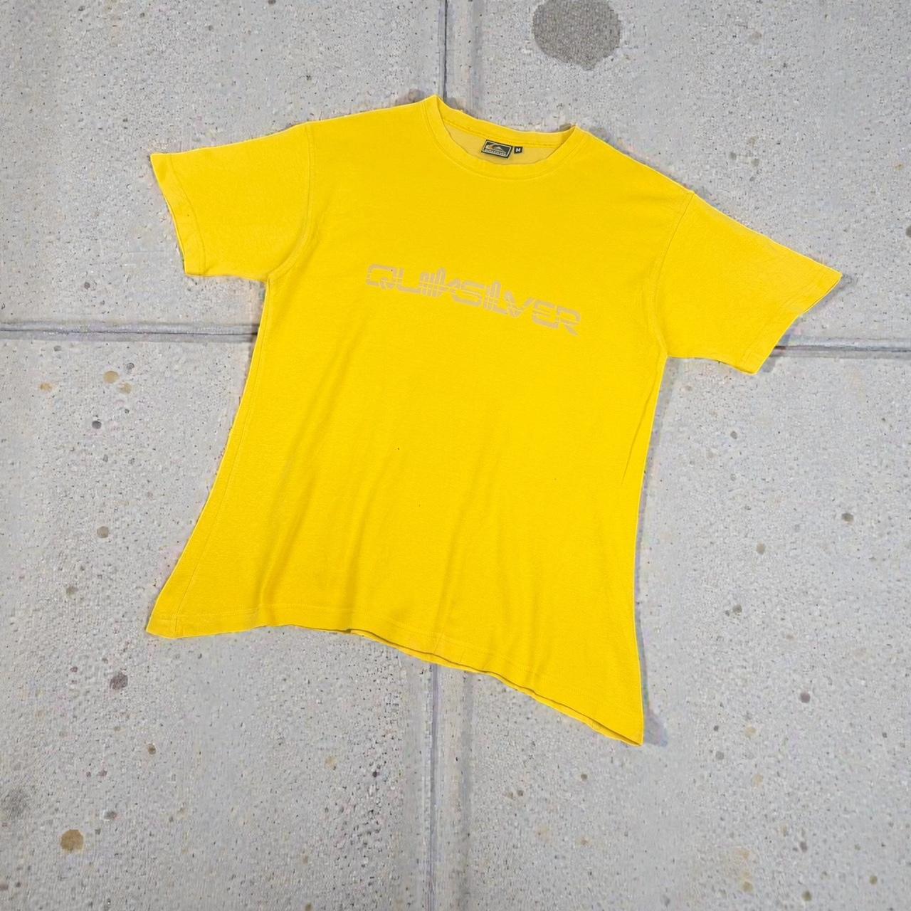 Quiksilver Vintage Y2K Surfwear logo boxy T-Shirt