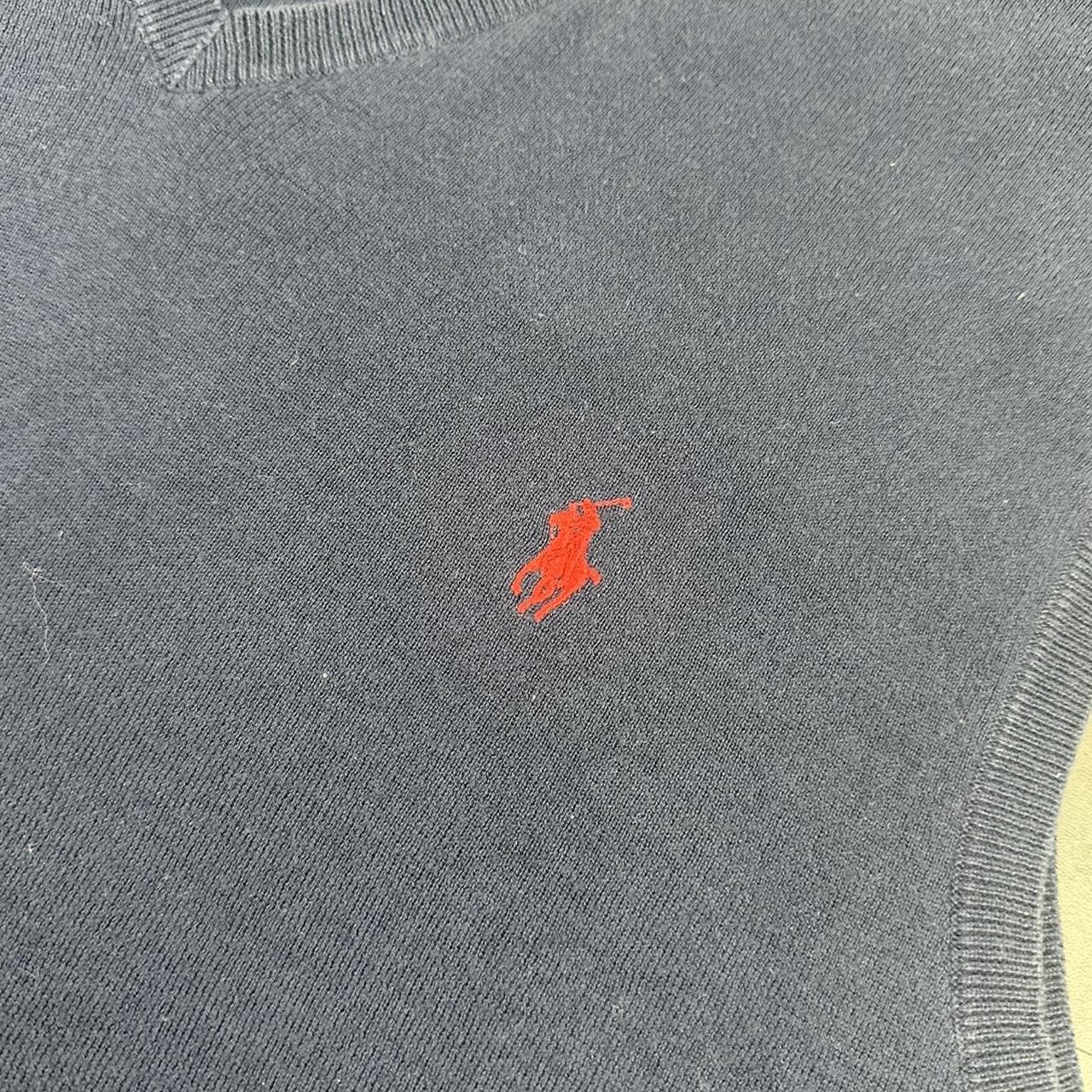 Polo Ralph Lauren 90s heavyweight chunky knit pullover knit Vest