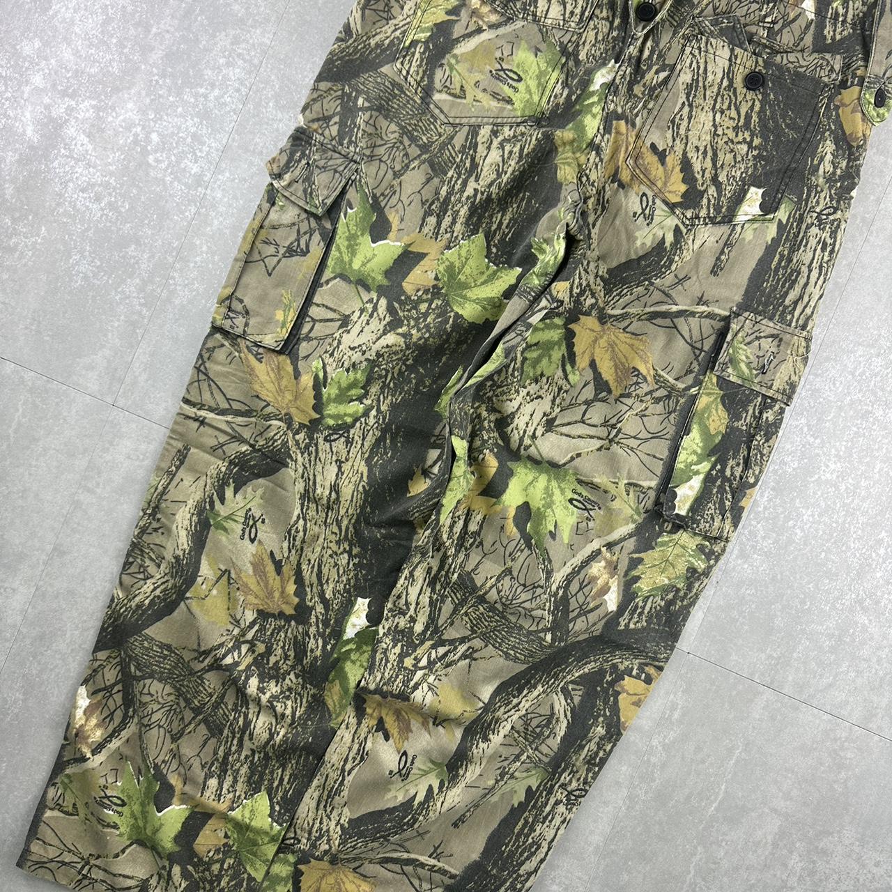 Realtree mossy oak camo 2000s dungaree workwear cargo trousers