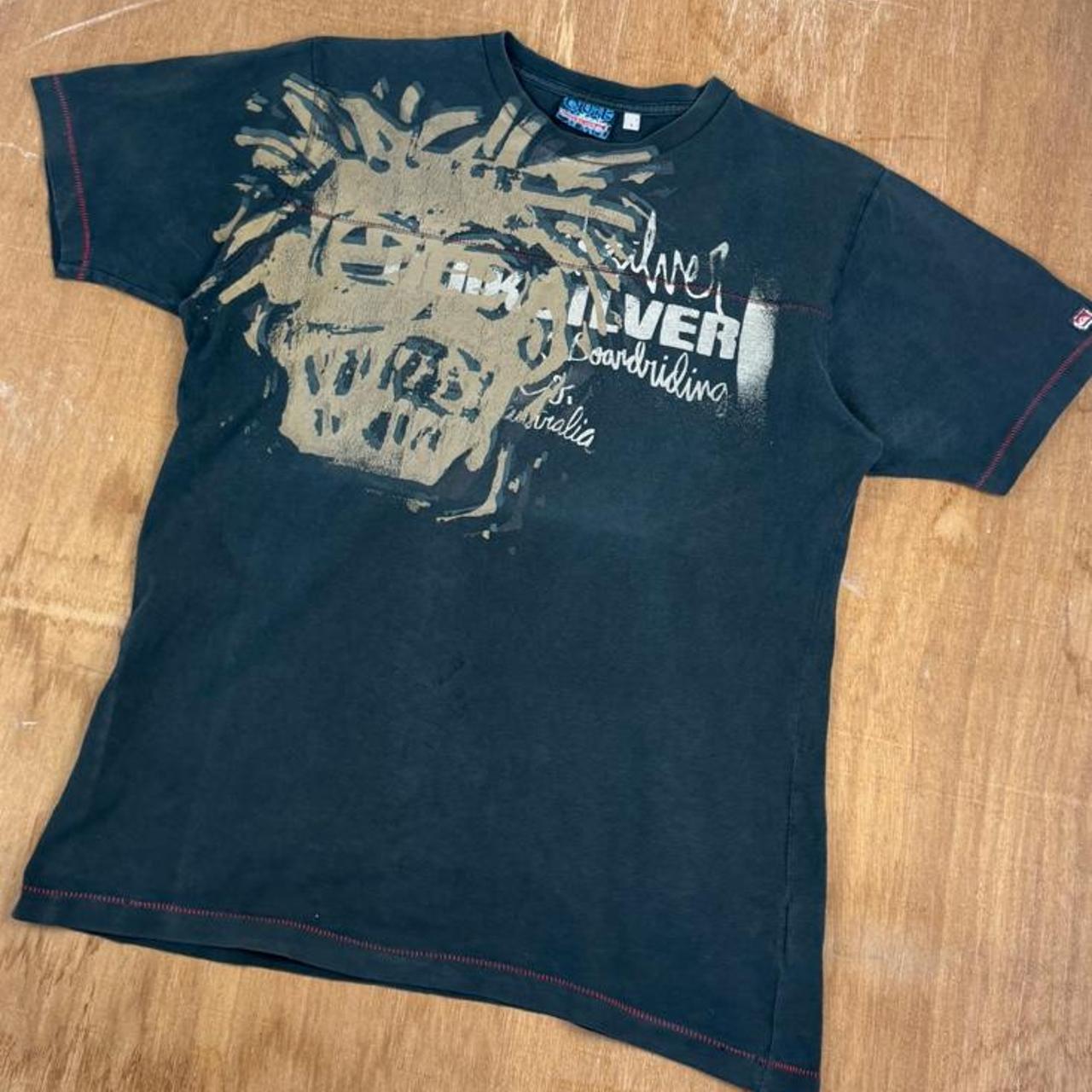 Quiksilver Vintage Y2K print T-Shirt