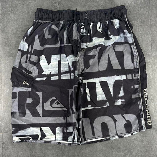Quiksilver 2000s baggy vintage sportswear Swim short
