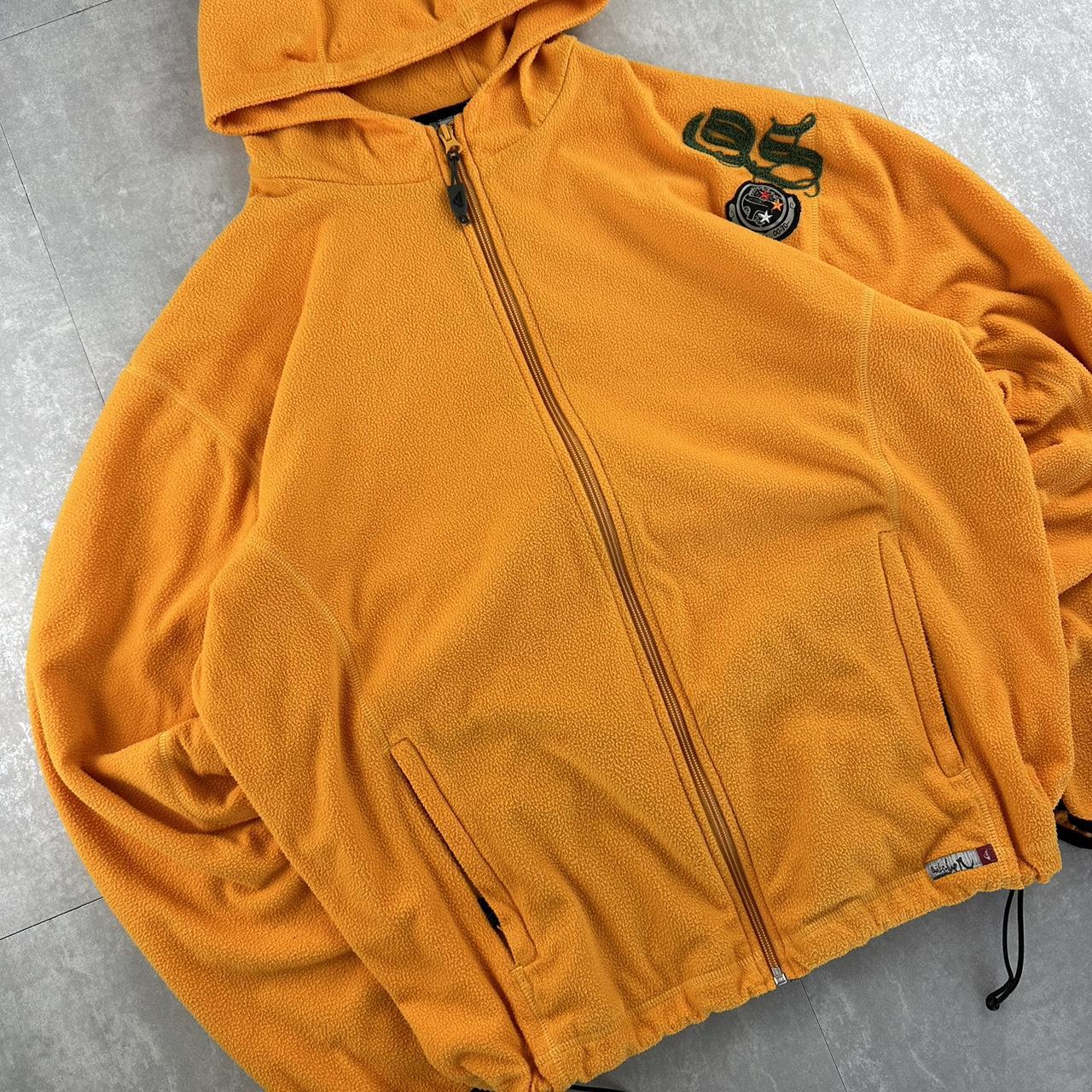 Quiksilver 2000s polar zip hoodie fleece