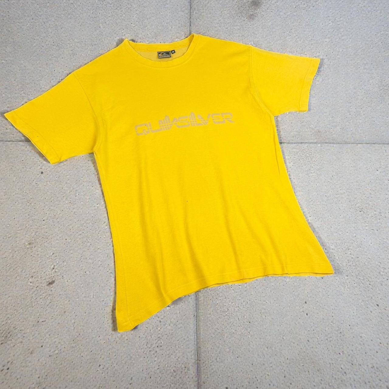 Quiksilver Vintage Y2K Surfwear logo boxy T-Shirt