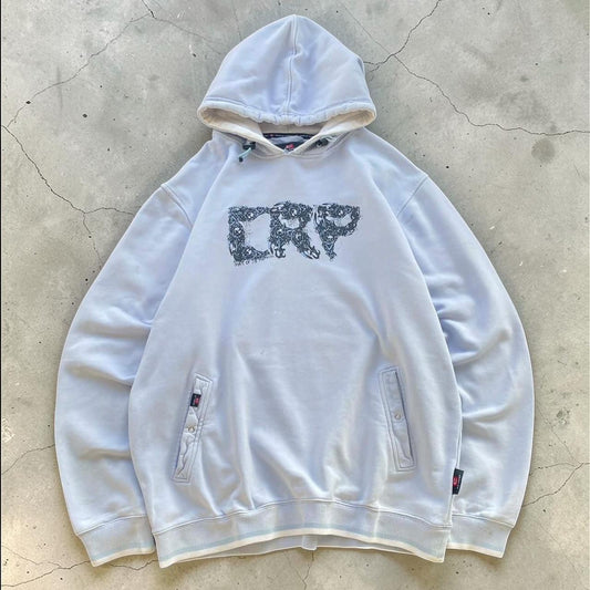 Cropp CRP Vintage Y2K Surfwear 2000s spellout hoodie