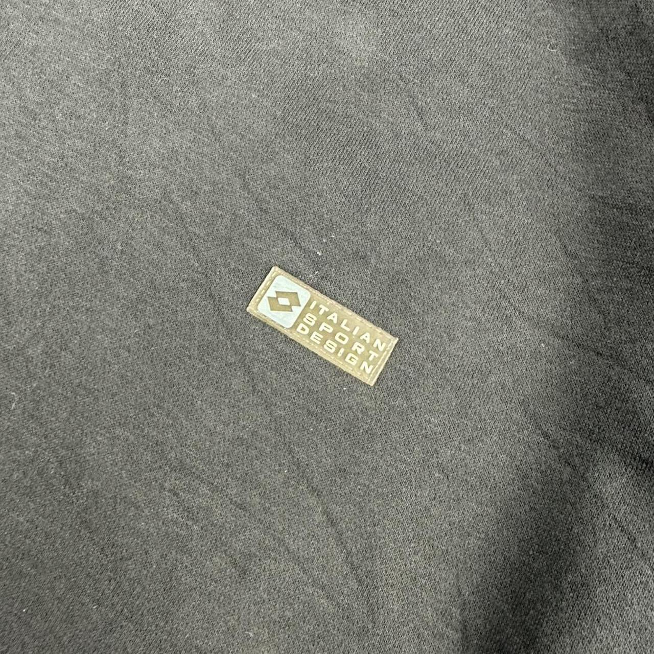 Vintage Lotto 90s Italian sportwear big Logo classic embroidered sweatshirt