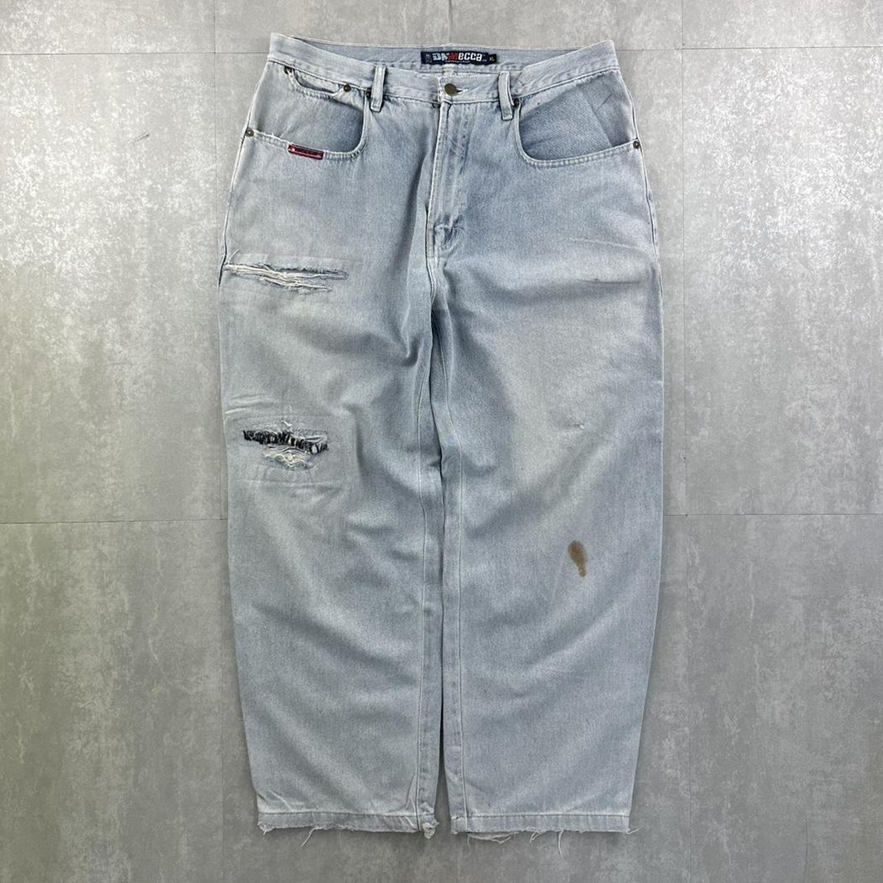 Mecca grunge jeans 2000s spellout carpenter jeans