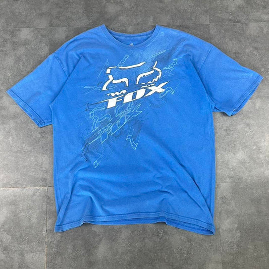 Fox Racing T 2000s Print Logo graphic T shirt